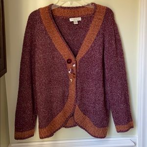 Christopher and Banks Button Sweater